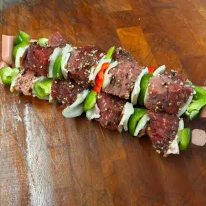Brochette de bœuf - 2 x