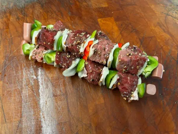 Brochette de bœuf - 2 x