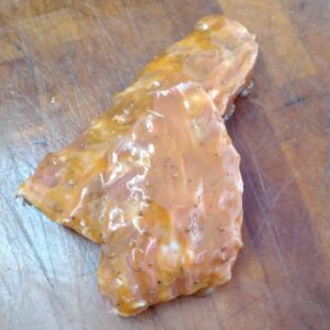 Côtes levées de dos marinées - 1 rack