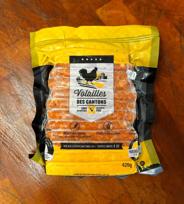 Saucisses déjeuner au poulet - 1x