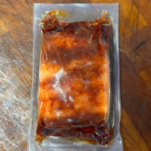 Saumon BBQ et érable sur planche - 1x