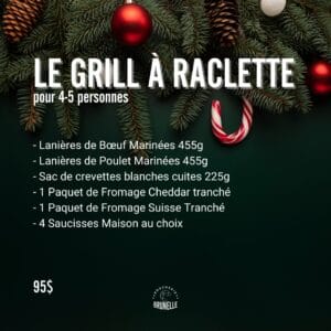 Le Grill à Raclette